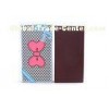Rectangular Leather Recycled Cardboard Gift Boxes , Wallet Packaging Box