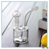 Best Quality Water Pipes Two Function Clear Bubbler Glass Percolator Water Pipe Oil Rig Bong WP064