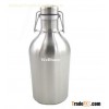 Stainless steel Beer Growler 64 oz - Craft Beer Bar Brewery Bottles 2 Liter Keg home brew