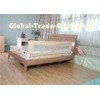 Collapsible Safety Bed Guard Rail / Portable Crib Bed Rail Adjustable In Wooden