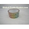 38mm x 66m Clear Low Noise Custom Printed Packing Tapes For Sealing