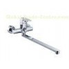 modern Single Handle Wall Mounted Bath Taps with Double Holes for Hotel