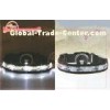 Durable Led Bright Lights Flashing Nylon Dog Collar With Custom Printing Of Heat Transfer