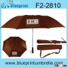 2foding gentlemen telescopic umbrella outdoor with shoulder strap