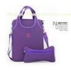 Fashion Zipper Neoprene Laptop Tote / Neoprene Tablet Case For Promotion