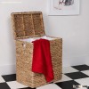 Home storage durable straw laundry basket for dirty clothes from manufacturer
