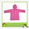 Kids Red PVC Raincoat