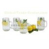Personalized 16oz ball mason jar mugs / mason jar drinking glasses with handles
