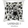18 x 18 Embroidery Lafrenze Decorative Pillow Cover 100% Polyester
