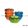Stainless Steel and Plastic Lunch Boxes