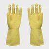 Natural color dip flocklined diamond grip Latex Gloves For protecting hands