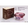 Kandxingda 620ml round Borosilicate Heart Resistant Glass Lunch Box Fresh Box Fresh Keeping box