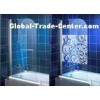 High Purity Clear Bath Shower Screen , Single Tempered Glass Panel
