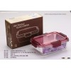 1050ml Ovenable Rectangular Glass Food Storage Containers