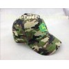6 Panel Camo Cotton Baseball Cap Camouflage Hat with Embroidery Logo