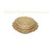 Rattan Oval Bread Basket in beige For Storage