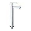 Eco-friendly High Single Handle Basin Faucet / Deck Mounted Contemporary Taps