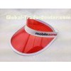 Summer Transparent PVC Plastic Sun Visor Hat Womens UV Protection Cap