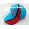 Blue Red Canvas Cotton Baseball Cap Embroider Logo for Racing Sports