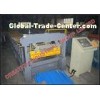 Mitsubishi PLC IBR Roof Roof Panel Roll Forming Machine With Post Cutting