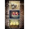 pear kitchen textiles 3pcs