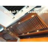 2000cfm Baffle Filter Range Hood stainless steel remote control