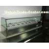Tabletop Salad Bar Cooler With Glass Cover 40L VRX1400/330 , Salad Bar Display Fridge