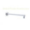 Chrome Wall Mounted Overhead Rain Shower Extender Arm / Shower Wall Arm