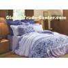 Double Luxury Purple Teen Sateen Bedding Sets King With Breathable