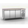 3 Door Under Counter Refrigerator Freezer With Granite Working Top GN3100BT