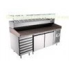 7 Drawers Pizza Prep Counter Height Adjustable  , Pizza Prep Station PZ2610TN/380