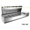 Cold Salad Bar Cooler  / Refrigerated Counter Top Servery Prep Unit VRX1500/380 LID