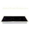Stainless Steel Frame Double Zone Electric Ceramic Cooker Portable and High Efficiency
