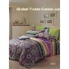 Turkish Style Cotton Bed Set Breathable Comed Cotton Fabric Durable