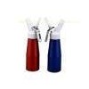 Stainless Steel Handle,Plastic Head 250ml Red or Blue Aluminum whip, Whipped Cream Dispenser, Canist