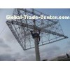 Galvanized Steel Structure Billboard Trivision / Highway Advertisement Board