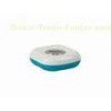 Square Shape With Blue Base Pottery Soap Dishes