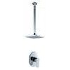 Contemporary Polished Brass Wall Mount Bathtub Sink Faucet Mixer Tap with Two Holes