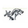Chrome Plated Brass Single Hole Bathtub Sink Faucet Taps with Ceramic Cartridge