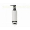 ceramic bathroom set white soap dispenser in cylinder shape