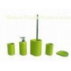 Ceramic Bathroom fixtures GREEN SOAP DISPENSER IN WATER DROP SHAPE
