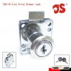 136-16 zin drawer lock with dead bolt
