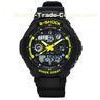 Plastic Unisex Analog Digital Watch Daily Alarm 12 / 24 hr Stopwatch Wrist Watches