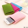 Felt bag/case for mobile phone