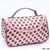 Pink Polka Dot  Cosmetic Bag