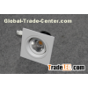 dimmable square ceiling recessed downlight rotating with cutout 75mm