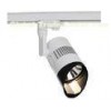 White / Black / Silver Indoor Track Lighting for Exhibition Citizen COB 30W CRI85 1600lm