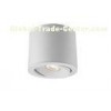 Pure Aluminum Recessed Surface Mount Cylinder Light for Theater / Gallery / Hotel COB 7W White Color