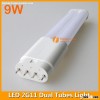 9W LED 2G11 Double Tubes Light 232mm 4pins