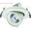Adjustable 40W Angled Led Downlights Gimbal Led Recessed Lighting 3500lm